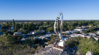 Vista aérea de la Ciudad de Gaiman