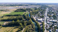 Vista aérea de la Ciudad de Gaiman